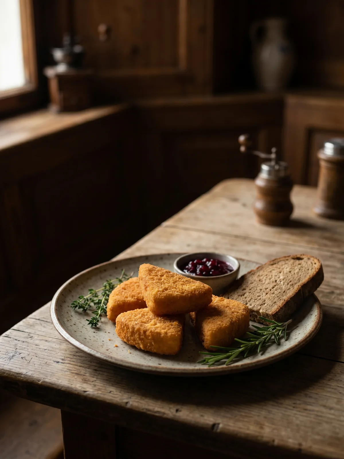 Gebackener Camembert