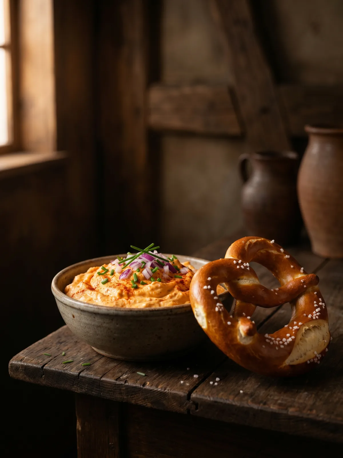 Obatzda mit Brezn
